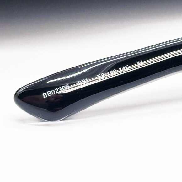 NEW BALENCIAGA BB0230S 001 BLACK CAT EYE WOMEN SUNGLASSES BALENCIAGA - Picture 8 of 10